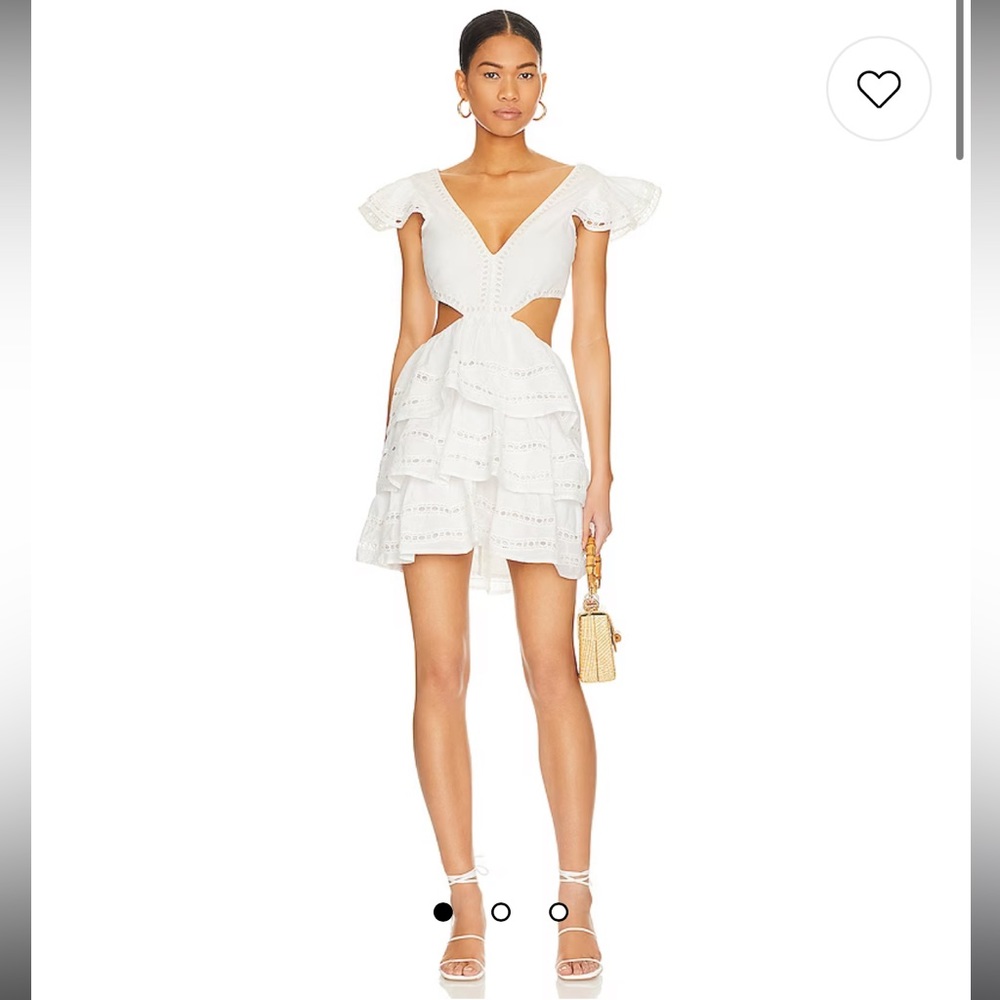 Anderson Mini Dress in White